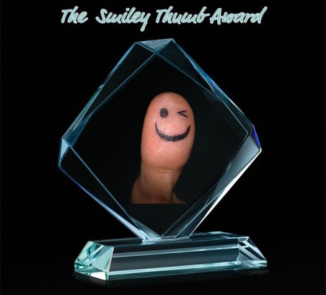 The Smiley Thumb&nbsp;Award
